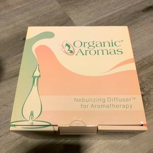 Organic Aromas  Nebulizing Diffuser for Aromatherapy